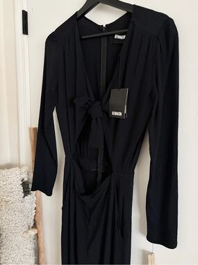 NWT Reformation Ferris Cutout Jumpsuit Pant Suit size 6